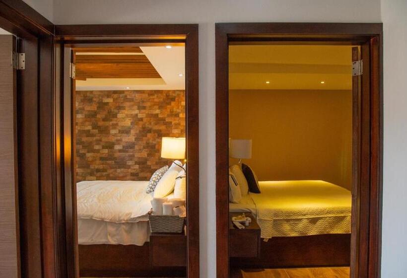 ２ベッドスイートルーム, Hacienda Los Olivos, Valle De Guadalupe
