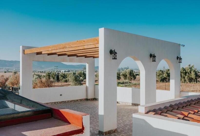 デラックスビラの１ベッドルーム, Hacienda Los Olivos, Valle De Guadalupe