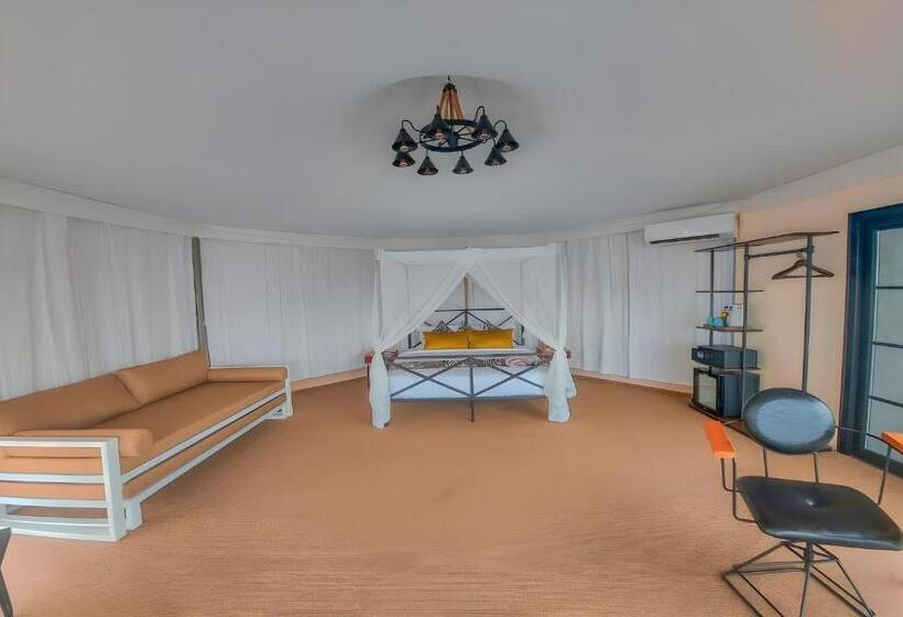 디럭스 테라스 룸 바다 전망, Kiki Beach Resort, Batam