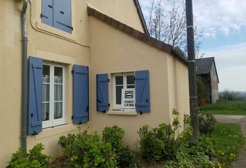 Семейный Номер, Chambre D Hôtes Chez Léon Pour 1 à 4 Personnes