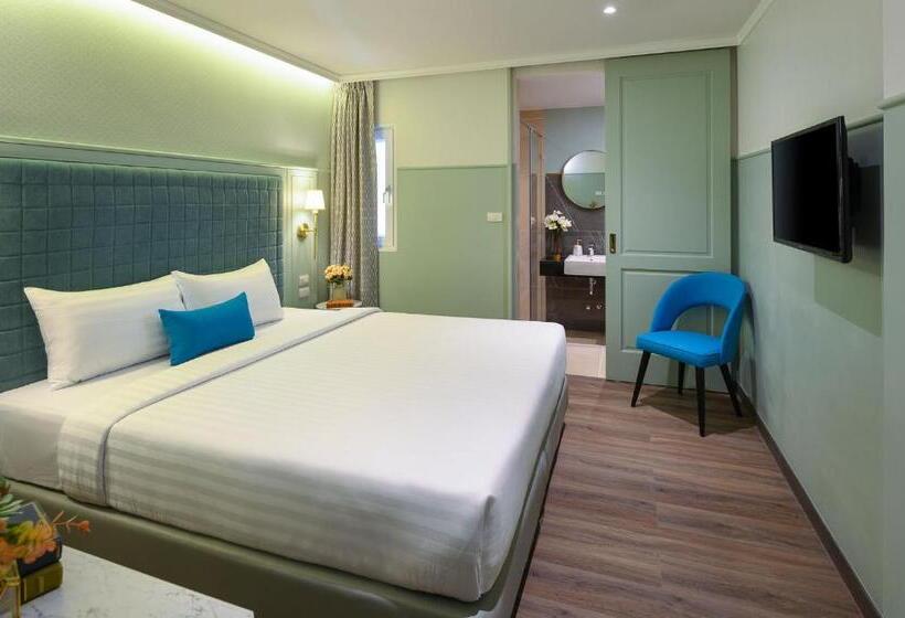 Quarto Deluxe Cama King, The Mulberry Bangkok Khaosan Road