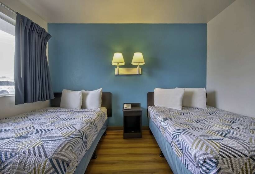 Номер Стандарт 2 Двуспальные Кровати, Motel 6 Farmington, Nm