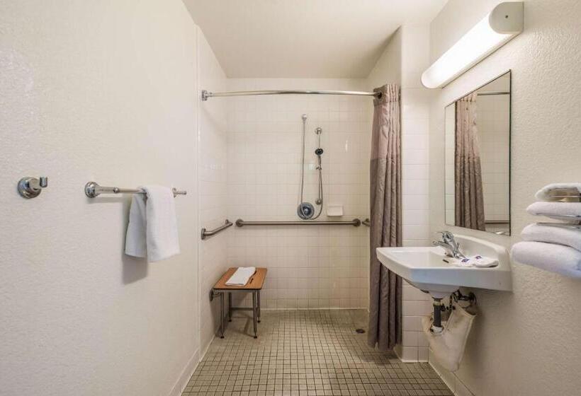 장애인을 위한 스탠다드 룸, Motel 6rohnert Park, Ca