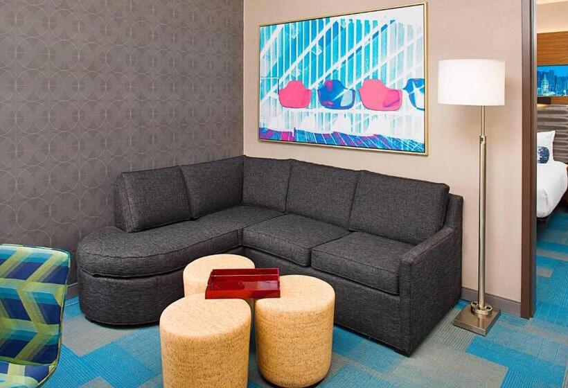 اتاق استاندارد با تخت بزرگ, Aloft Beachwood