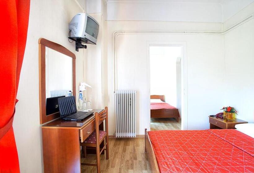 اتاق استاندارد چهار تخته, Keletron Hotel   Bike And Motorcycle Friendly