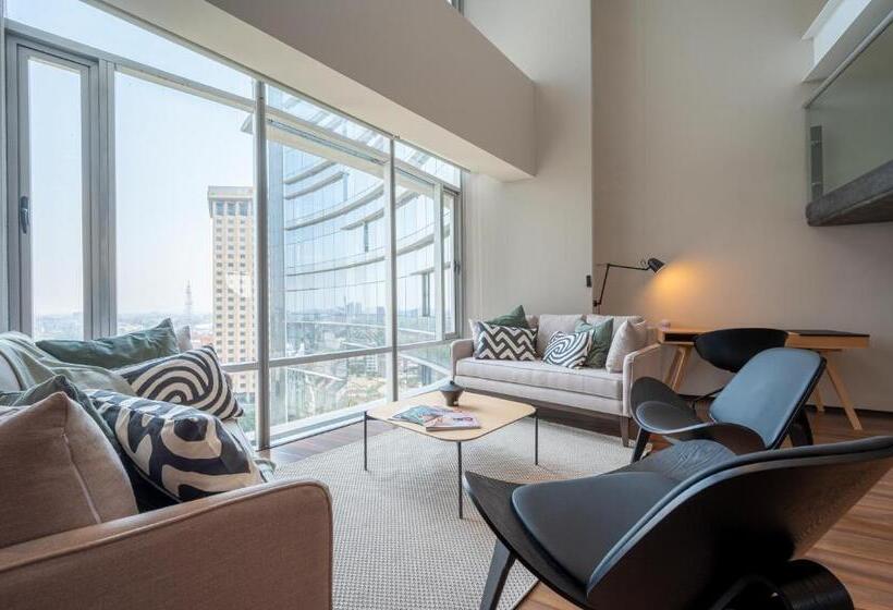 ３ベッドルームアパートメント, Capitalia   Apartments   Reforma Centro