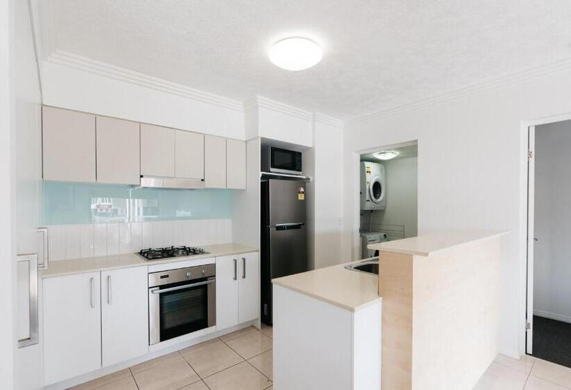 침실 2개 아파트, Gabba Central Apartments