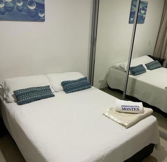 آپارتمان 2 خوابه, Apartahotel Montes Medellin