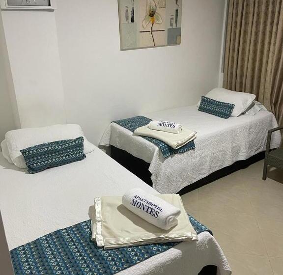 آپارتمان 2 خوابه, Apartahotel Montes Medellin