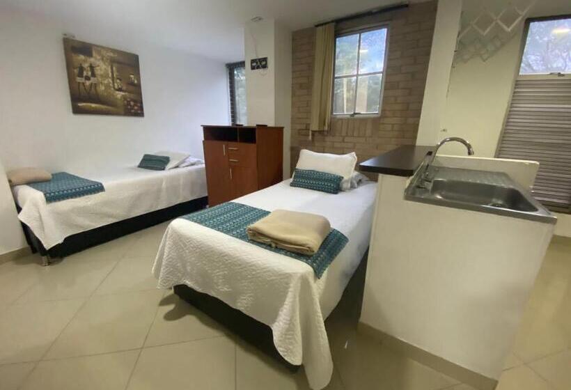 آپارتمان 1 خوابه, Apartahotel Montes Medellin