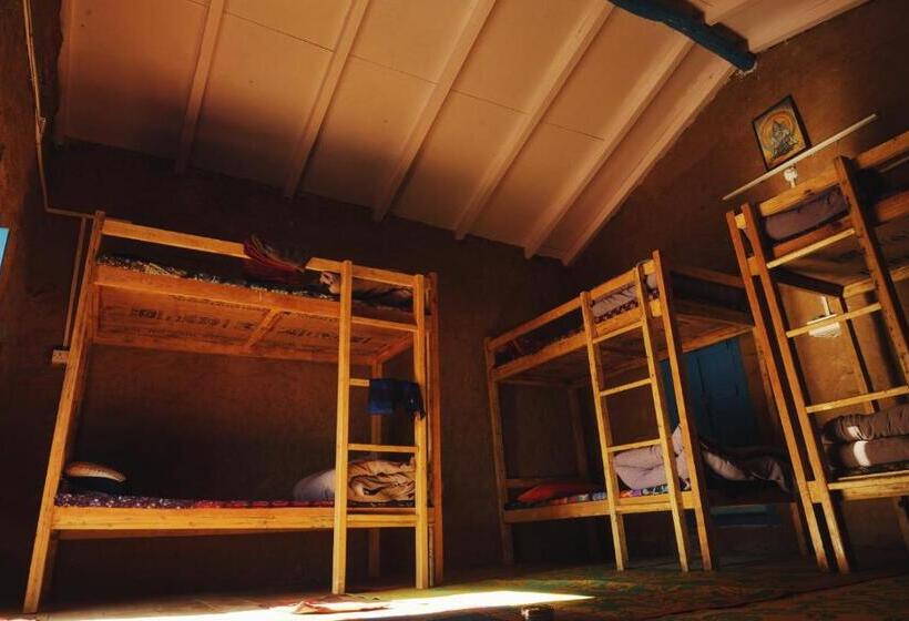 共用房间的床, Vista Hostel Jeolikote, Nainital