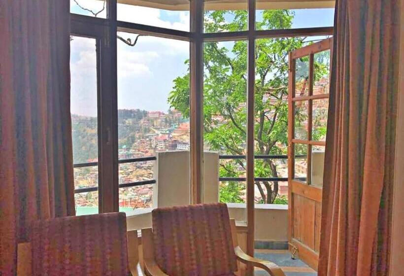 발코니 디럭스 룸, Willow Banks   Boutique 4 Star Hotel On The Mall Road Shimla
