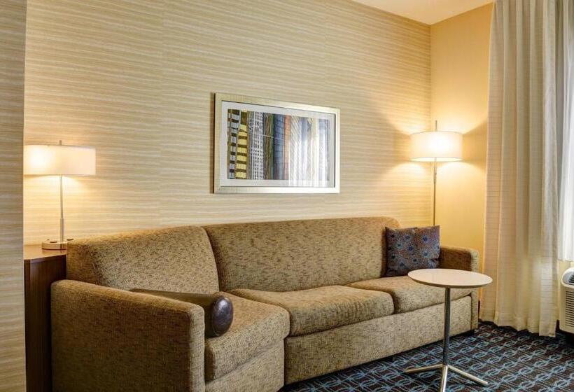 Люкс Кровать Кинг, Fairfield Inn & Suites By Marriott Rochester Mayo Clinic Area/saint Marys