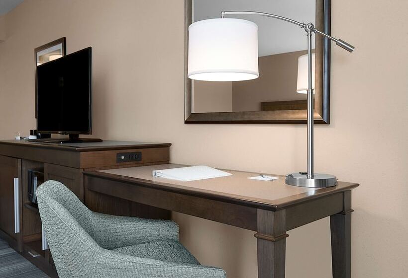 带大床的标准间, Hampton Inn & Suites Fort Mill
