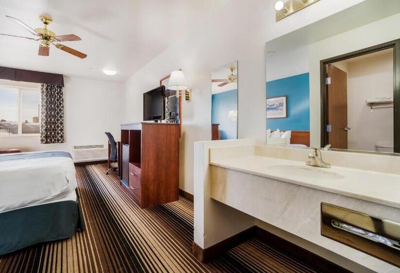 스탠다드 룸 더블 침대, Americas Best Value Inn Green River