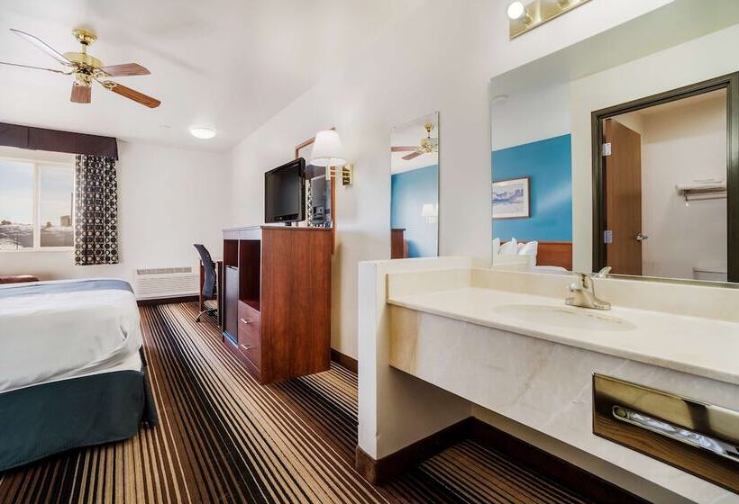 스탠다드 룸 더블 침대, Americas Best Value Inn Green River