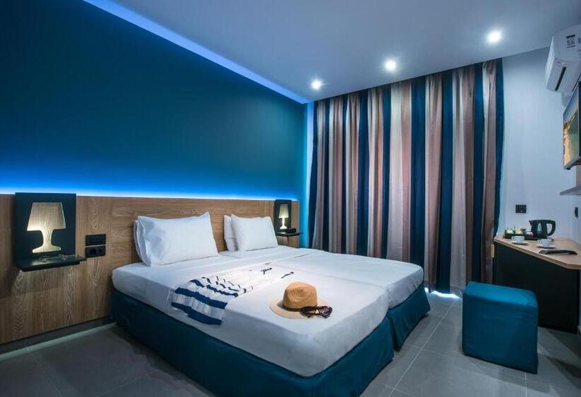 اتاق استاندارد با چشم‌انداز دریا, Infinity Blue Boutique Hotel & Spa   Adults Only
