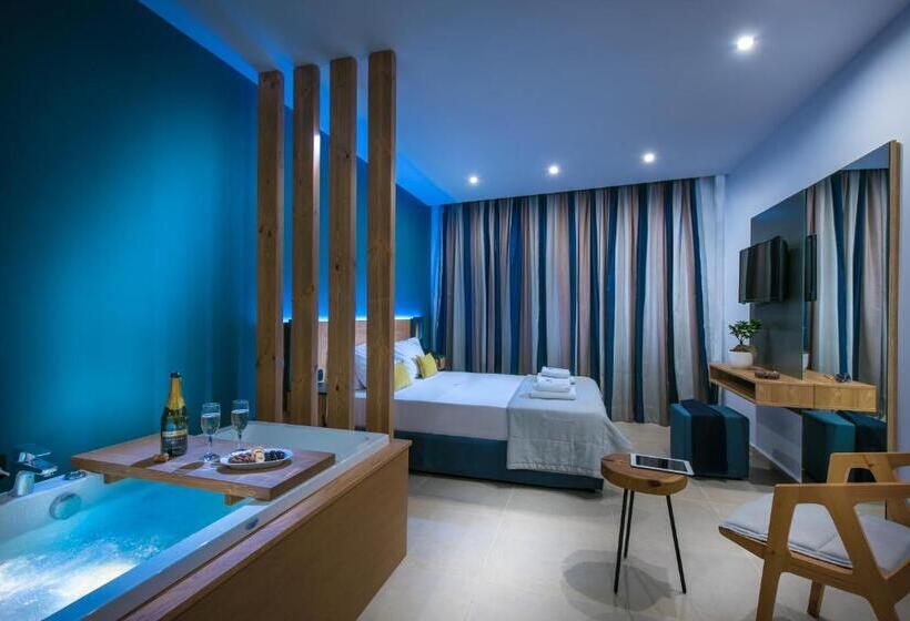 اتاق سوپریور با وان آب گرم, Infinity Blue Boutique Hotel & Spa   Adults Only
