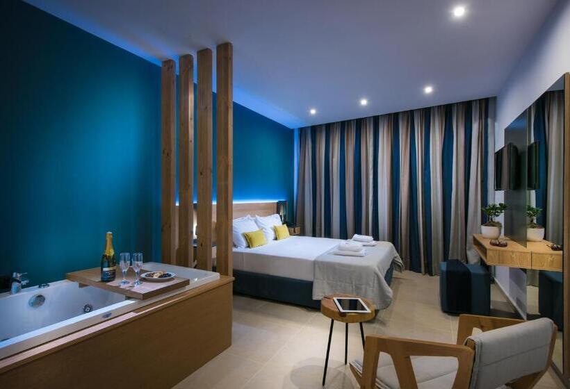 اتاق سوپریور با وان آب گرم, Infinity Blue Boutique Hotel & Spa   Adults Only