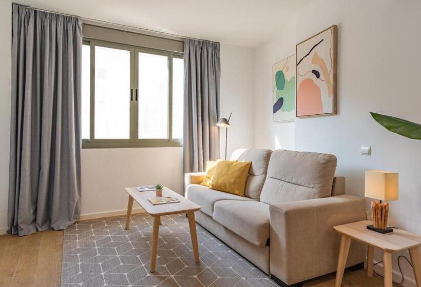 آپارتمان دوبلکس 1 خوابه, Feelathome Merced Apartments