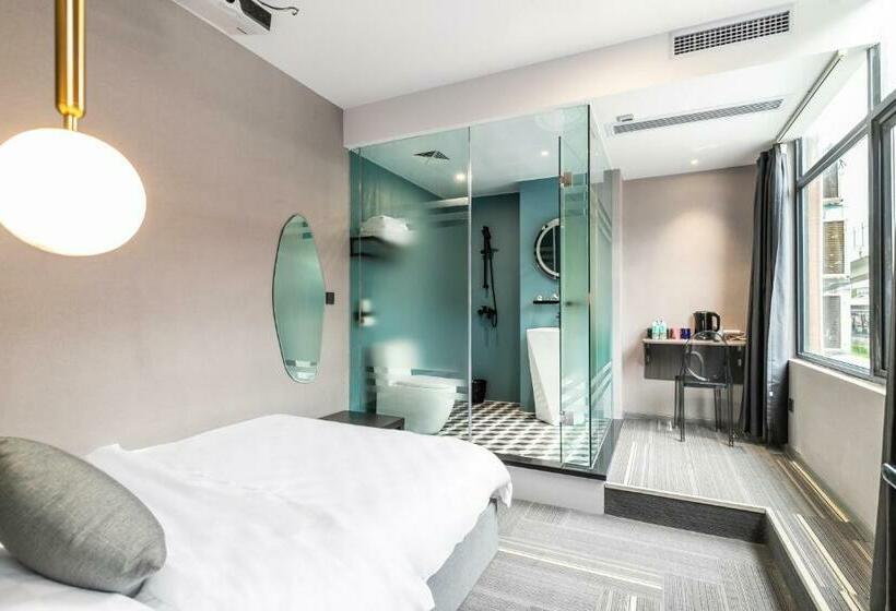 Quarto Estandar, Puzzle Hotel Guangzhou Fenghuang New Village Subway Station