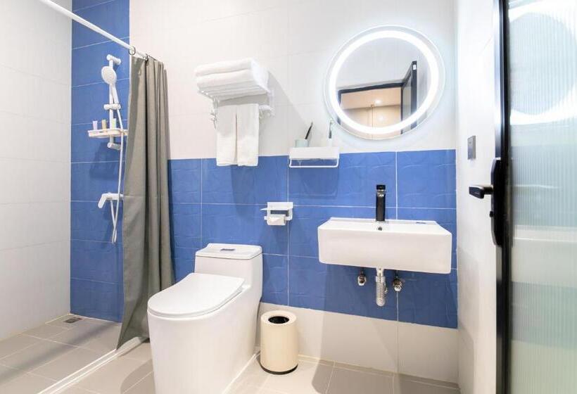 Quarto Estandar, Puzzle Hotel Guangzhou Fenghuang New Village Subway Station