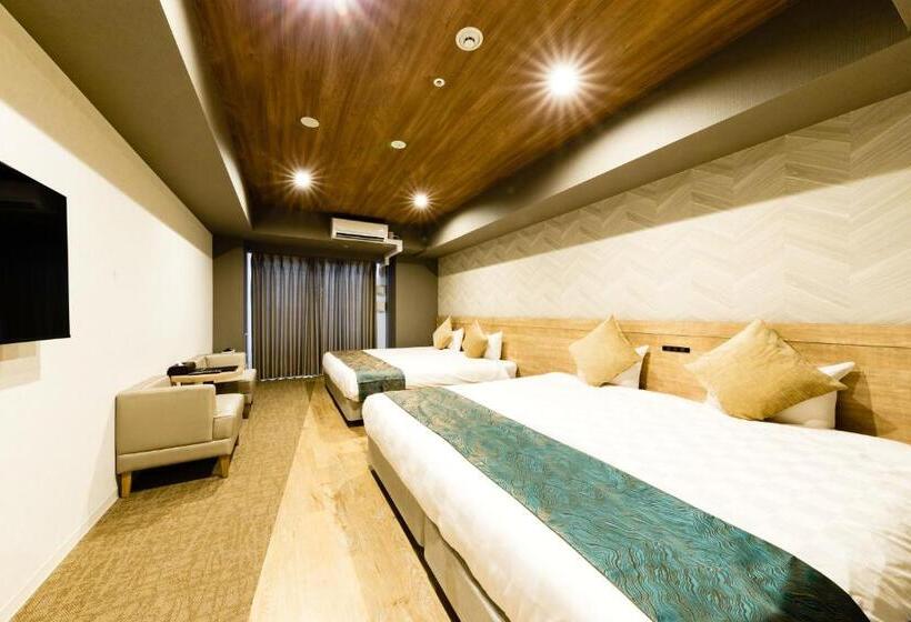 اتاق لوکس با بالکن, Takuto Hotel Osaka Shinsaibashi