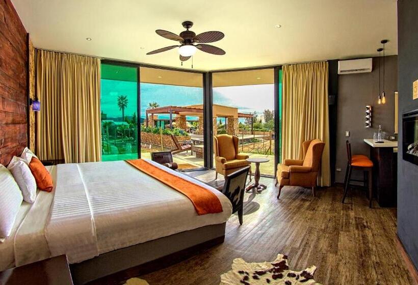 デラックスビラの１ベッドルーム, Boutique Valle De Guadalupe & Spa