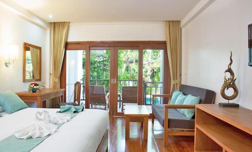 Номер Стандарт с Балконом, Phuket Meet Holiday Hotel Rawai 普吉岛相遇花园度假酒店 拉威店