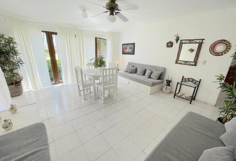 ویلای 1 خوابه با چشمانداز باغ, Villas Los Corales Long Term Bavaro Bbq Wifi Beach Club & Spa