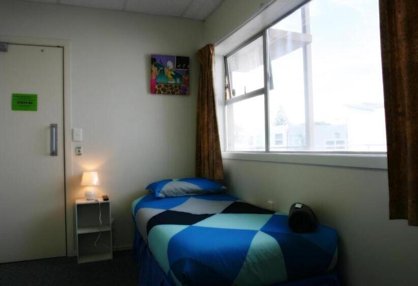 Quarto Estandar Individual, Backpackers Central Hamilton