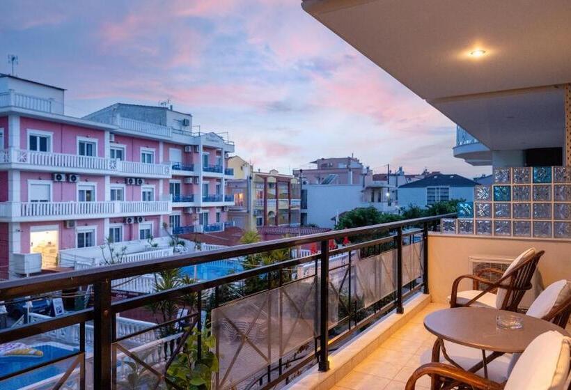 带2个卧室的公寓, Limenaria Beach
