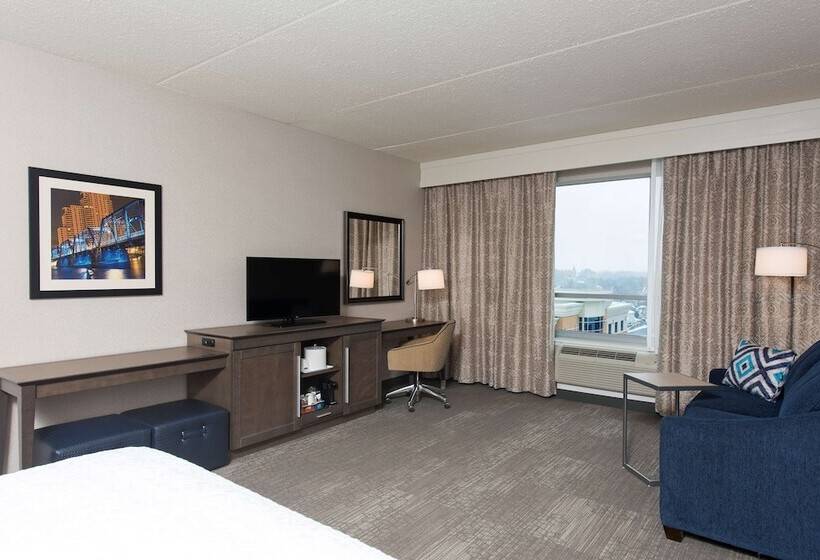 장애인을 위한 킹사이즈 침대 스탠다드 룸, Hampton Inn & Suites Grand Rapids Downtown