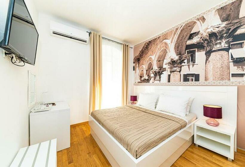 디럭스 룸 측면 바다 전망, Riva City Rooms
