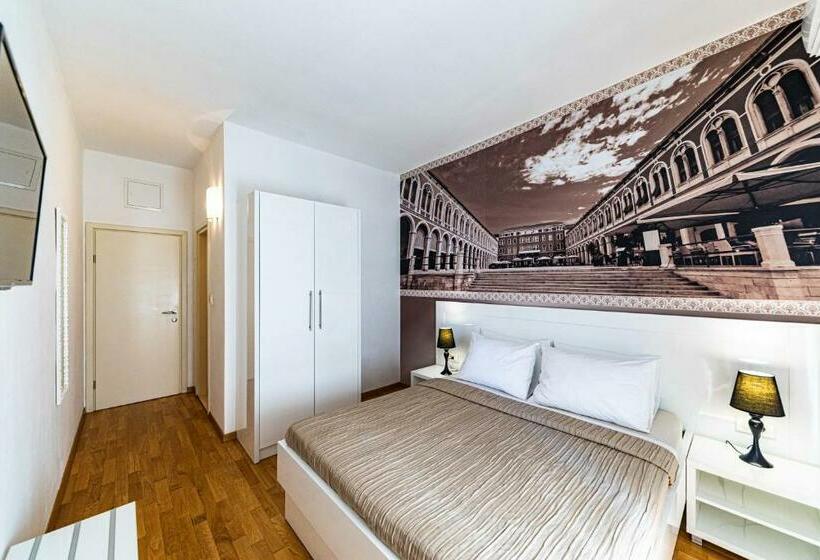 디럭스 룸 측면 바다 전망, Riva City Rooms