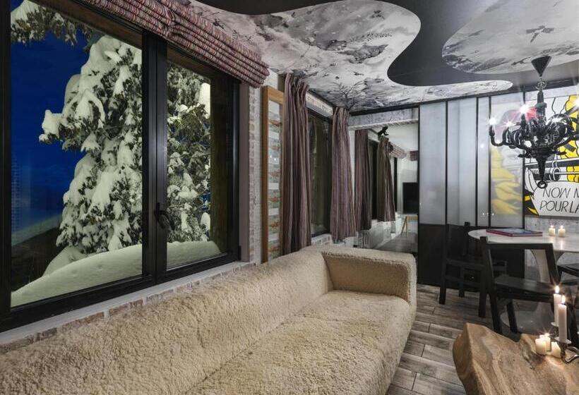 Люкс, Snow Lodge Hotel Courchevel 1850