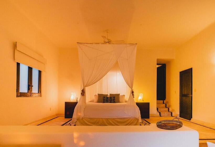 주니어 스위트 킹사이즈 침대, Tentaciones Hotel & Lounge Pool   Adults Only