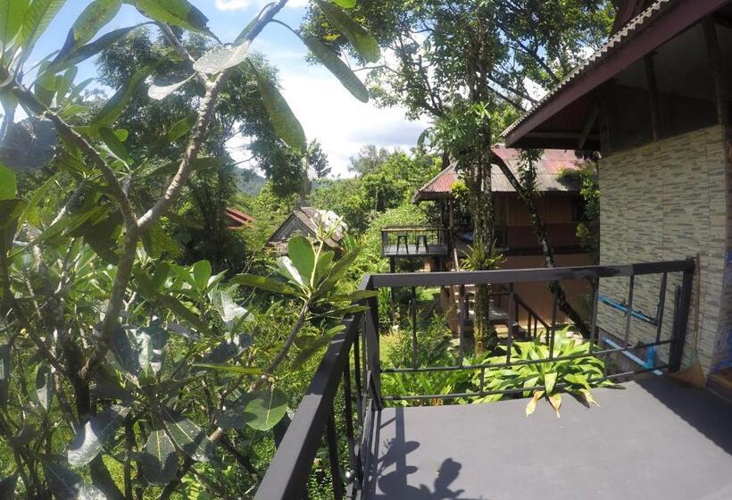 Номер Стандарт Вид на Сад, Khao Sok Morning Mist Resort