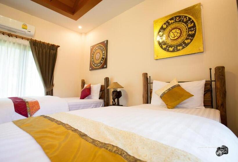 ویلای 2 خوابه, Papai Country Lodge Sha