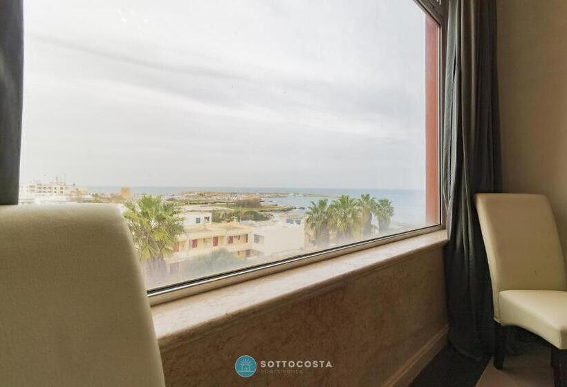 آپارتمان 1 خوابه با چشم‌انداز دریا, Sky View Salento