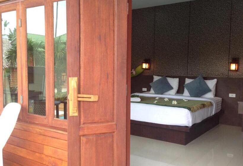 Номер Deluxe Вид на Бассейн, Khum Laanta Resort   Sha Extra Plus