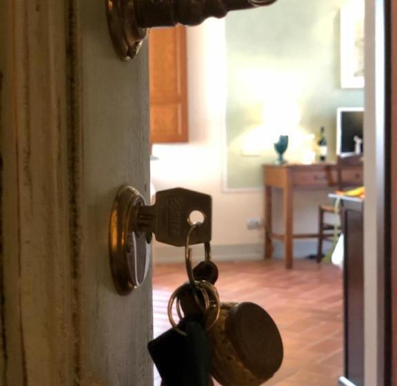اتاق سوپریور با چشم‌انداز باغ, La Cantina Relais  Fattoria Il Cipresso