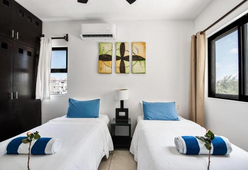 Апартаменты 2 Спальни Вид на Море, Vela S Condos Ocean Front