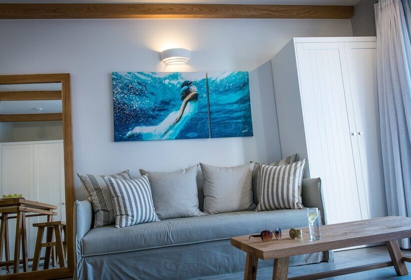 Люкс Кровать Кинг, Omiros Boutique Hotel   Adults Only