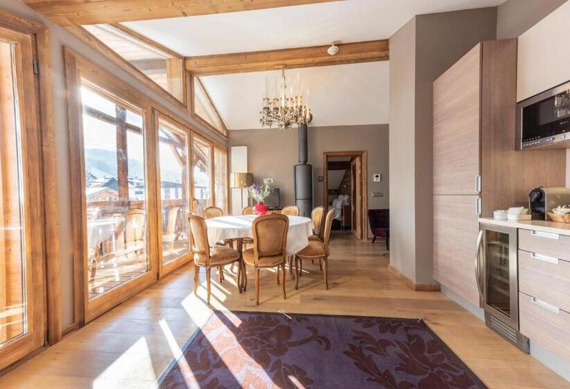 1 Bedroom Penthouse Apartment, Chamois D Or