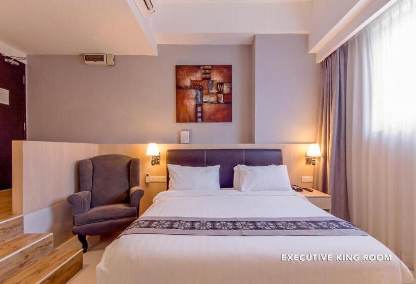 اتاق اجرایی با تخت بزرگ, De Elements Business Hotel Kuala Lumpur