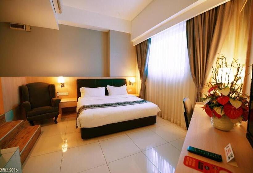 اتاق اجرایی با تخت بزرگ, De Elements Business Hotel Kuala Lumpur