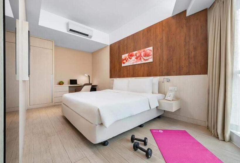 اتاق سوپریور با تخت بزرگ, Oasia Suites Kuala Lumpur