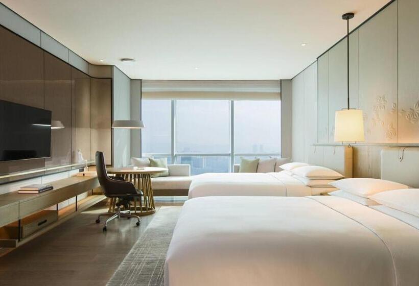 景色の見えるデラックスルーム, Shenzhen Marriott Hotel Nanshan
