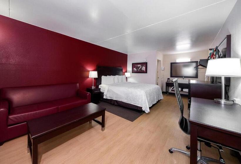 Люкс Кровать Кинг, Red Roof Inn Plus+ Huntsville – Madison